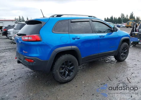 2018 Jeep Cherokee Trailhawk 4X4 из США, поврежденный, VIN 1C4PJMBX0JD569924